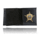 Boston Leather Book Style Card Slots Badge Wallet, Soft Leather, Black, 175-S-4021