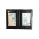 Boston Leather Double Oversized Id Holder - 5819WF-1