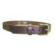 Boston Leather 1 American Value Line Hook And Loop Tipped Belt, Brown - 6628-1-32