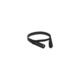 Boston Leather Sam Browne Duty Belt, Full Hook Lined, Black - 6521-1-36