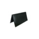 Boston Leather Checkbook Cover, Black - 1055-1