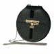 Boston Leather Circle Badge Holder, Hook And Loop Closure, Black - 5889SDX-1