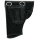 Boston Leather Clarino Leather Flap Holster, Glock 19/21/22/23, Sig Sauer P226, Gold Snap, 5030-2-GLD