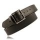 Boston Leather 1 3/4 Lined Garrison Belt, Black - 6505L-1-42