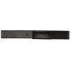 Boston Leather 1 1/2 Covered Buckle Mechanics/movers Belt With 1/2 Reflective Ribbon, Black/white - 6585R-1-S