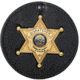 Boston Leather Recessed Circle Badgeclip With Ve - 600-5021