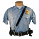 Boston Leather Sam Browne Shoulder Strap - 6511-BRN-3-GLD