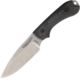 Bradford Knives Guardian 3 3D Fixed Blade Knife, 3.5in, N690 Steel, Standard Edge, Stonewash, Black, Canvas Micarta Handle, 1365 3FE-101-N690