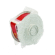 Brady Tape Red 1.125inx100ft 113121, Unit EA