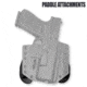 Bravo Concealment BCA OWB Gun Holster, Glock 42, Right Hand, Black, BC10-1033