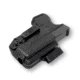 Bravo Concealment IWB Torsion Holster 3.0, Glock 26, 27, 33 Gen 3-5, Right Hand, 1.5in Belt Clips, Black, Small, BC20-1003