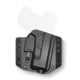 Bravo Concealment OWB BCA Holster W/ 1.5 in Belt Loops, Glock 26, 27, 33, Right Hand, Polymer, Black, BC10-1003
