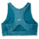 Brooks Drive 3 Pocket Run Bra - Womens, Lagoon Speckle Print, 38AB, 350080464.038AB