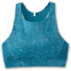 Brooks Drive 3 Pocket Run Bra - Womens, Lagoon Speckle Print, 38AB, 350080464.038AB