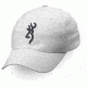 Browning Shrike Twill Cap with 3-D Buckmark, Sand/Black, Adult cap adjustable fit 308004481