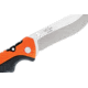 Buck Knives 659 Pursuit Pro Large Folding Knife, 3.6in S35VN Satin Drop Point, Versaflex Orange/Black Handle, 12754