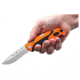 Buck Knives 659 Pursuit Pro Large Folding Knife, 3.6in S35VN Satin Drop Point, Versaflex Orange/Black Handle, 12754