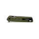 Buck Knives 239 Infusion A/O Folding Knife, 4.63in Closed, 3.25in, 7Cr17MoV, Black Stonewash Modified Tanto Blade, OD Green G10 Handle, 13541