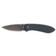 Buck Knives 0327CFSB/3086: Buck Knives Nobleman Folding Knife, 2.63 in, Steel, Drop Point Blade, Carbon Fiber, Carbon Handle