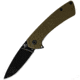 Buck Knives 040 Onset Folding Knife, 3.38 in, 4.38 in Closed, S45VN, Black Cerakote Drop Point Blade, OD Green G10 Handle, 0040GRSB/13425