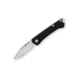 Buck Knives 250 Saunter Folding Knife, 3.75 in Closed, 2.38in, 154CM SS, Satin Clip Point Blade, Black Canvas Micarta Handle, 13475