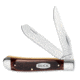 Buck Knives Trapper Folding Knife, Woodgrain Handle w/ Nickel Silver Bolsters, 0382BRS