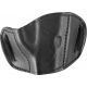 Bulldog Cases &amp; Vaults Molded Leather Belt Slide Holster - Small, Black MLB-S