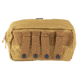 Bulldog Cases &amp; Vaults BDT MOLLE Utility Pouch, Tan, BDT64T