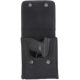 Bulldog Cases &amp; Vaults Black nylon vertical cell phone holster w/ belt loop and clip Fits compact 9mm automatics, Ruger LC-9 BD849