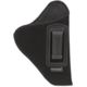 Bulldog Cases &amp; Vaults Deluxe Inside Pants Holster, Black w/Polymer Clip DIP-2/24