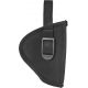 Bulldog Cases &amp; Vaults Hip Holster, Right Hand, Black - Revolver 2-2 1/2 inch -Ruger SP 101 - DLX-2