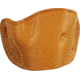 Bulldog Cases &amp; Vaults Molded Leather Belt Slide Holster - Medium, Tan MLT-M