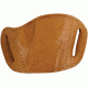 Bulldog Cases &amp; Vaults Molded Leather Belt Slide Holster - Small, Tan MLT-S