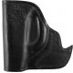 Bulldog Cases &amp; Vaults Molded Leather Inside-the-Pocket Holster - Small, Black MLB-IP
