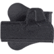 Bulldog Cases &amp; Vaults Rapid Release Polymer Holster With Paddle For Ruger LC9 Black Right Hand