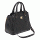 Bulldog Cases &amp; Vaults Satchel Series Concealed Carry Purse Black With Black Trim