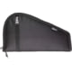 Bulldog Cases &amp; Vaults Deluxe Pistol Case w/ Pocket and Sleeve, 12inx6in, Black, BDT620B