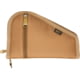 Bulldog Cases &amp; Vaults Deluxe Pistol Case w/ Pocket and Sleeve, 12inx6in, Tan, BDT620T