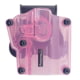 Bulldog Cases &amp; Vaults Max OWB Paddle Holster, Multi Fit, Polymer, Transparent Pink, MX006