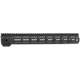 Bushmaster Bravo Zulu M-LOK Handguard, 15in, AR-15, Black, 00-51204-BLK