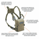 Bushnell Prime 10x42mm Roof Prism Binocular w/Vault Bundle, Green, BP1042VTC