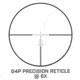 Bushnell XRS3 6-36x56mm Riflescopes, 34 mm Tube, First Focal Plane, G4P Reticle, Black, ETXRS3G4