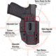 C&amp;G Holsters Covert IWB Holsters, Springfield Hellcat PRO, Right Hand, Black, 0964-100