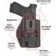 C&amp;G Holsters U-A IWB Tactical Holster, 1911 5/4.25/3.5 X300, Right Hand, Black, 6090-100