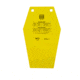 Caldwell AR500 Targets, 10in Coffin, Yellow, 1116693