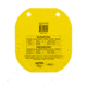Caldwell AR500 Targets, 8in Caldwell C, Yellow, 1116703