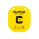 Caldwell AR-500 Steel Targets, 8in Caldwell C, Yellow, 1116703