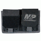 Smith &amp; Wesson Pro Tac 4 Pistol Magazine Pouch, Black With M&amp;P Logo, 110178