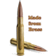 Caliber Gourmet Bullet Twist Pen Gold Brass, CBG1018