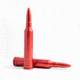 Carlson's Choke Tubes Rifle Snap Caps, 7mm Remington, Aluminum, 2 Pcs, Red, 45